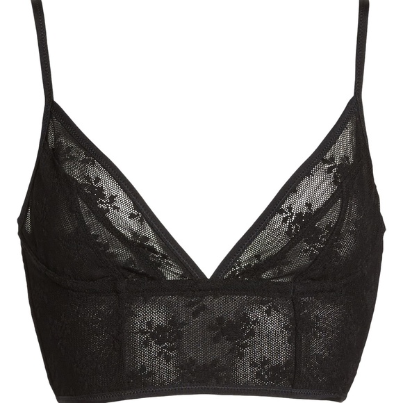 mesh underwire bralette